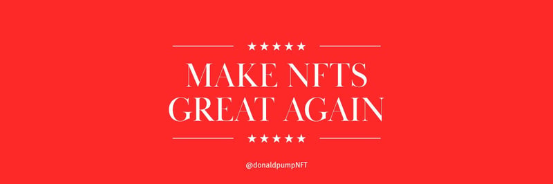 Donald Pump banner
