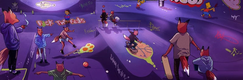 Internet Foxes (sol) banner