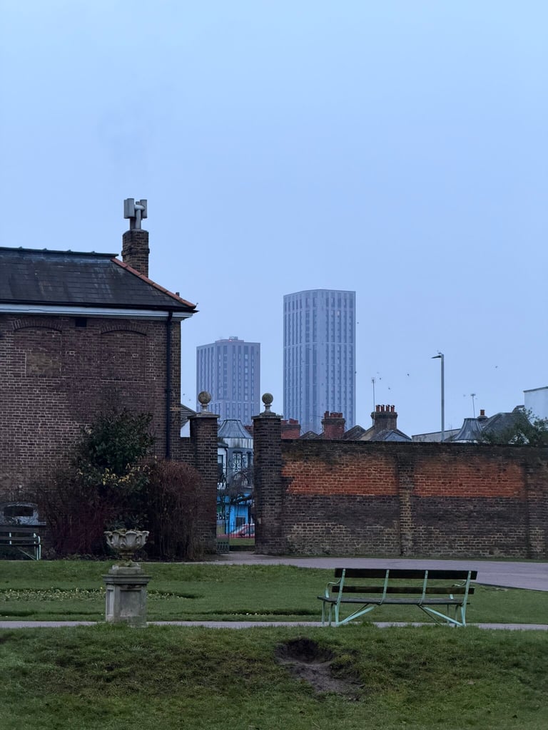 Morning walk in Lloyd Park.