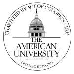 American University logo