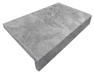 Pearl Grey Limestone Drop Face Pool Coping