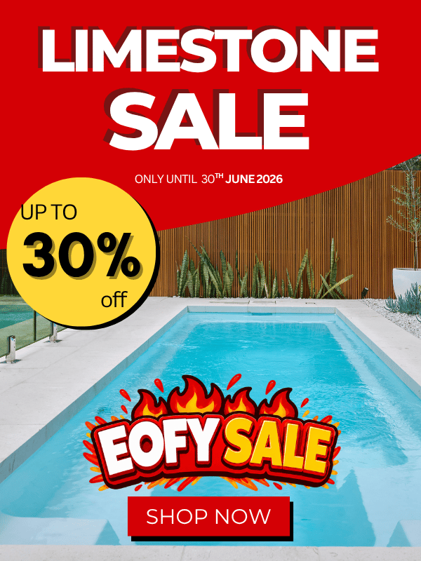 limestone pavers eofy sale