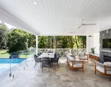 Silver Travertine installed in Brighton Victoria