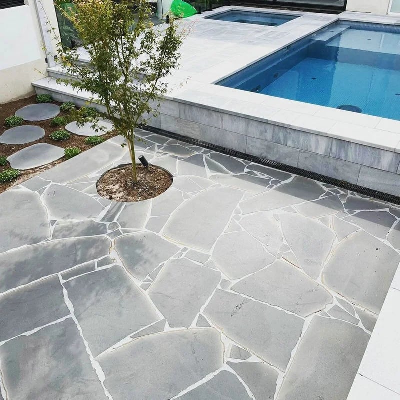Bluestone Crazy Pavers
