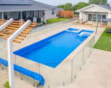 Travertine Pool Pavers and Matching Pool Pavers