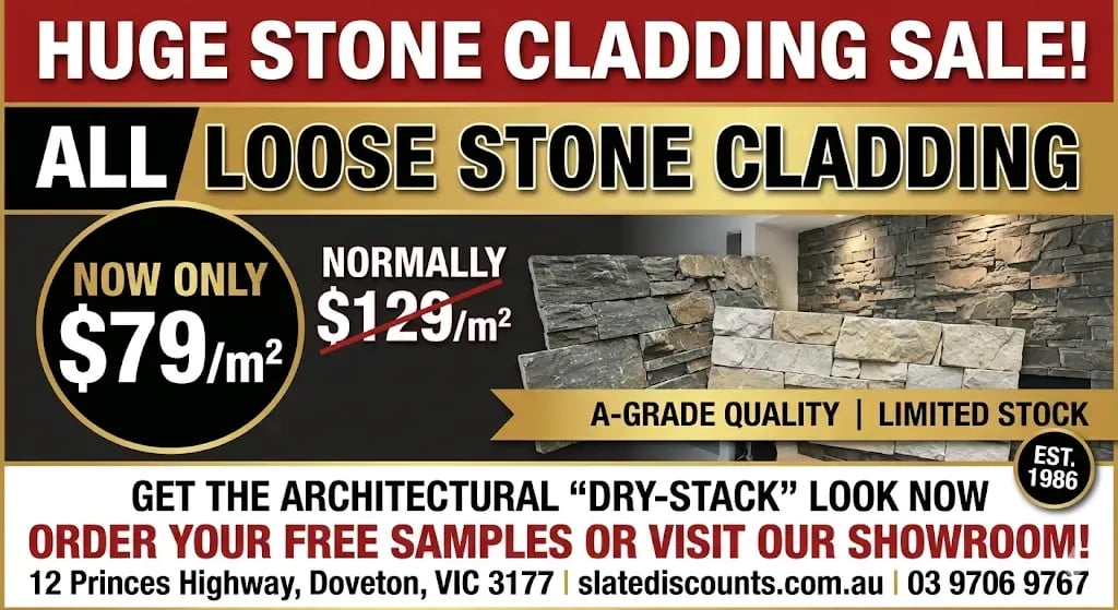 Stone Cladding Melbourne SAle