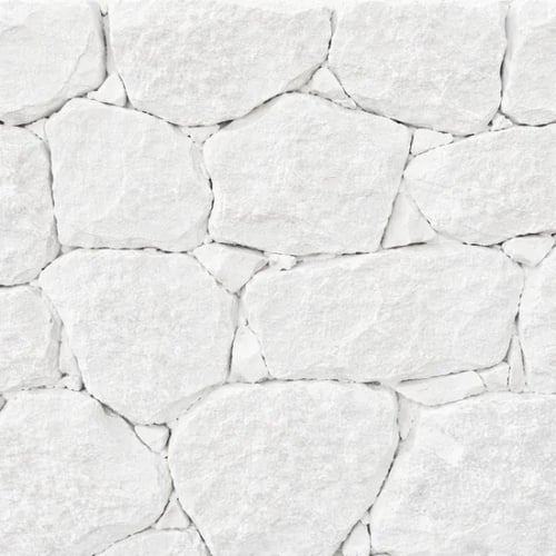 loose stone cladding arctic white