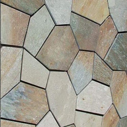 Golden Quartz Crazy Paving