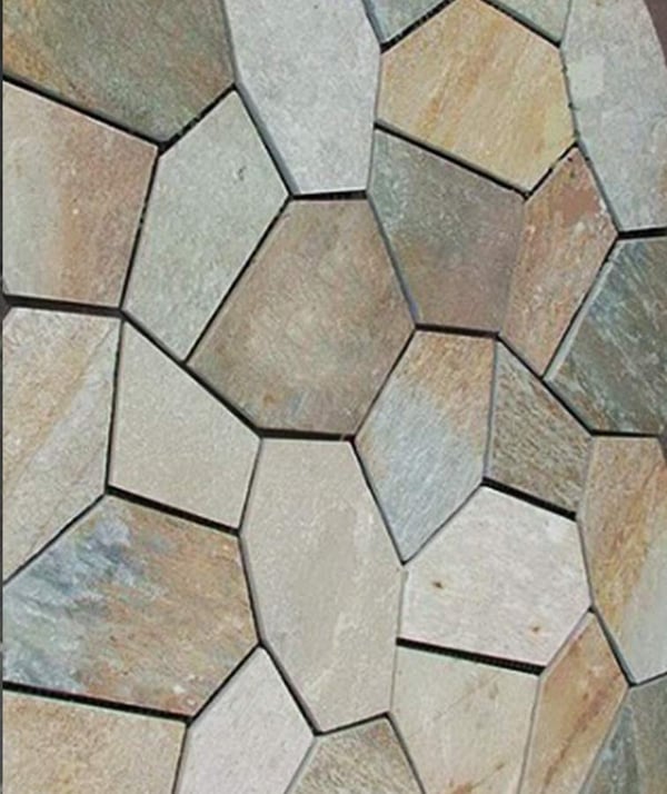 Golden Quartz Crazy Paving