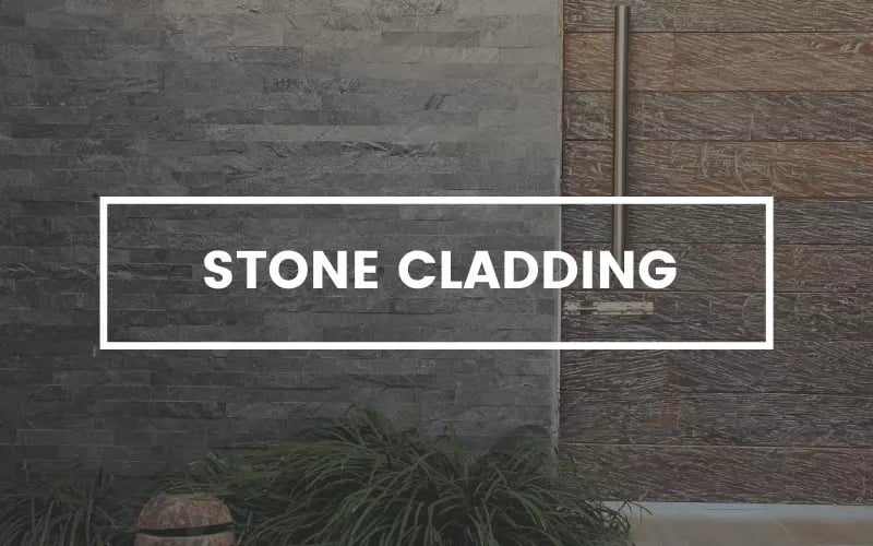 Stone Cladding hero banner for mobile.