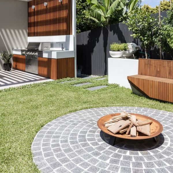 black cobbles melbourne cobblestones driveway tiles