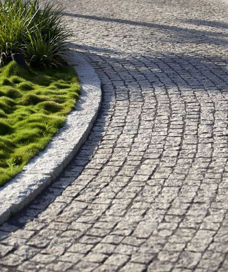 white cobbles melbourne cobblestones driveway tiles