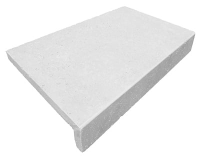 Shell White Limestone Drop Face Pool Coping