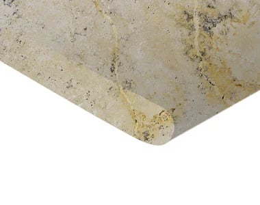 Antique Travertine Bullnose Pool Coping