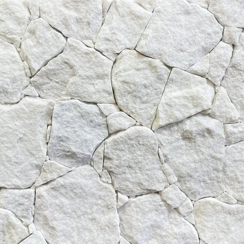 Arctic White Loose Stone Cladding