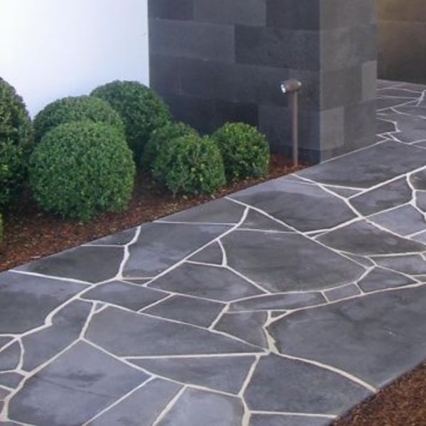 blue stone crazy paving brisbane bluestone pavers hobart