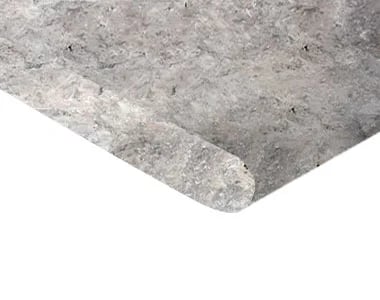 Silver Travertine Bullnose Pool Coping