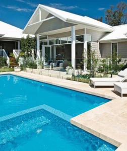 ivory travertine pool coping brisbane cheap rebate drop down stone pavers