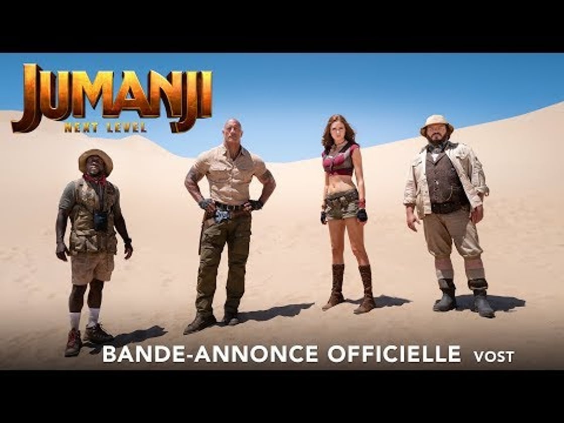 Bande annonce de Jumanji : Next Level (VOST) (VOST)