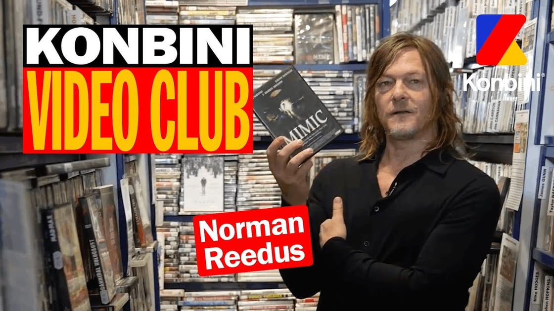 Interview de Norman Reedus chez Konbini Video Club