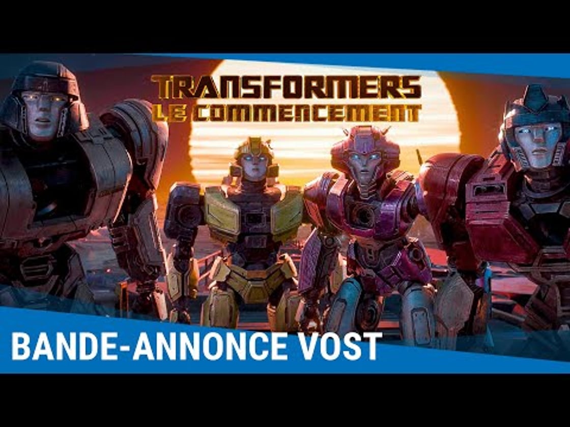 Bande annonce de Transformers : Le Commencement (VOST)