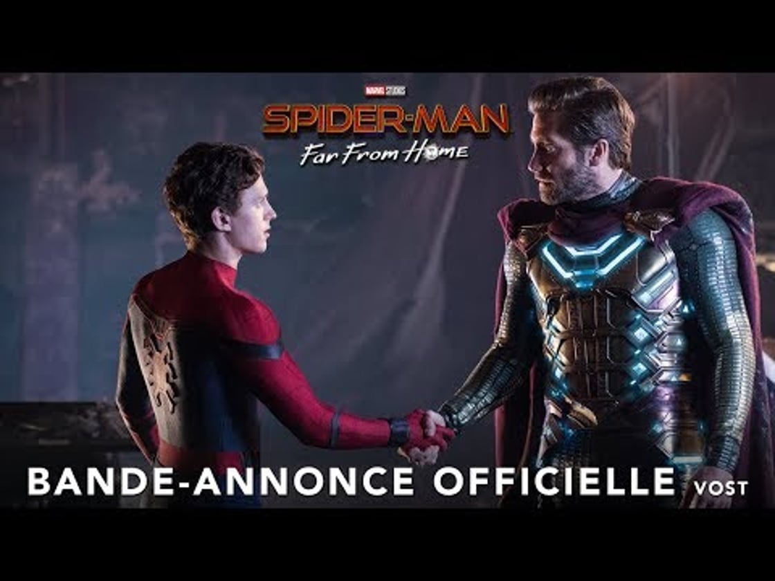 Bande annonce de Spider-Man : Far From Home (VOST)