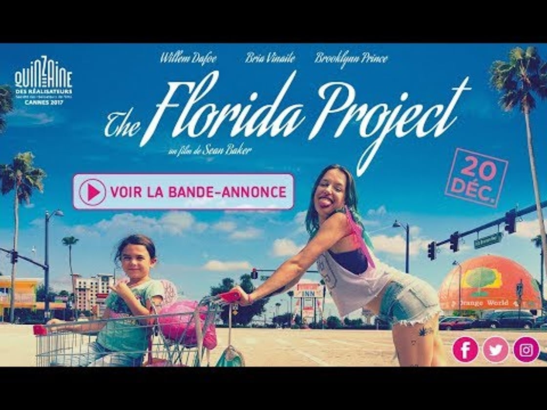 Bande annonce de THE FLORIDA PROJECT