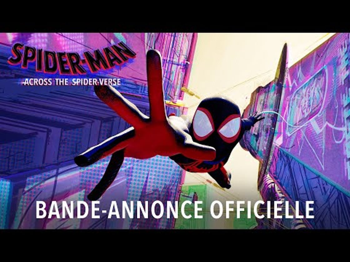 Bande annonce de Spider-Man Across The Spider-Verse