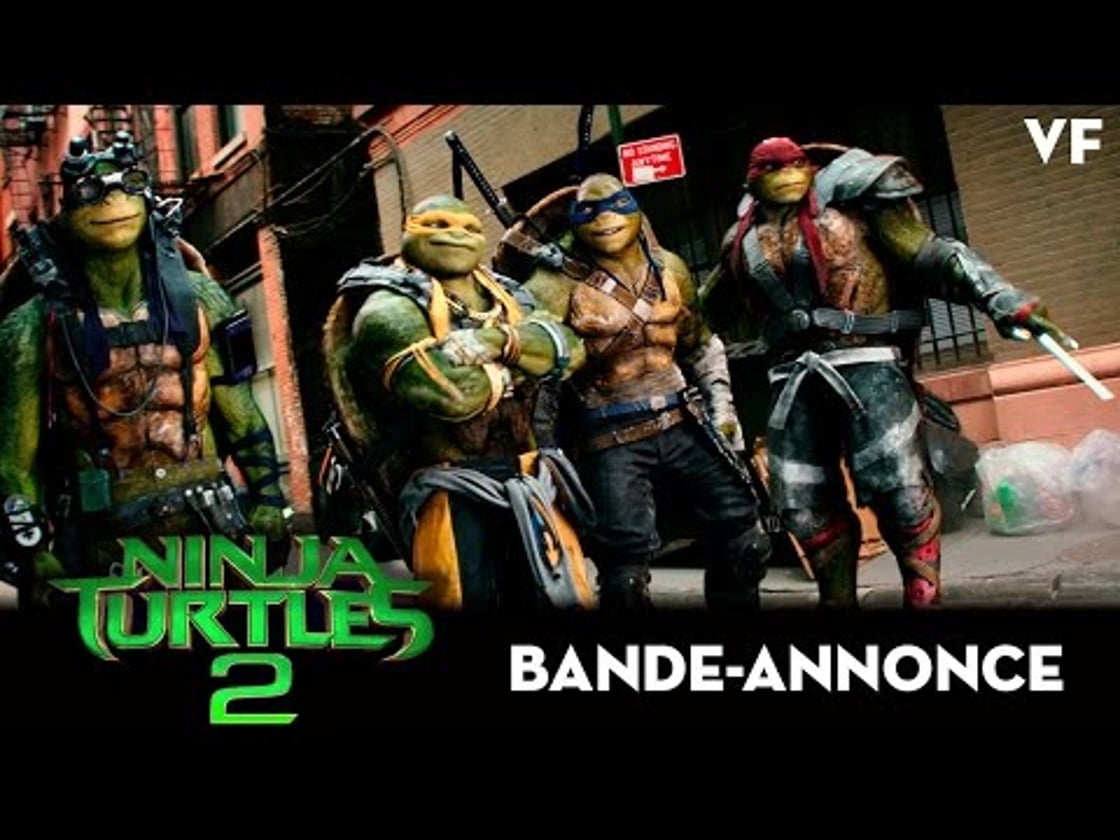 Bande annonce de NINJA TURTLES 2 (VF)
