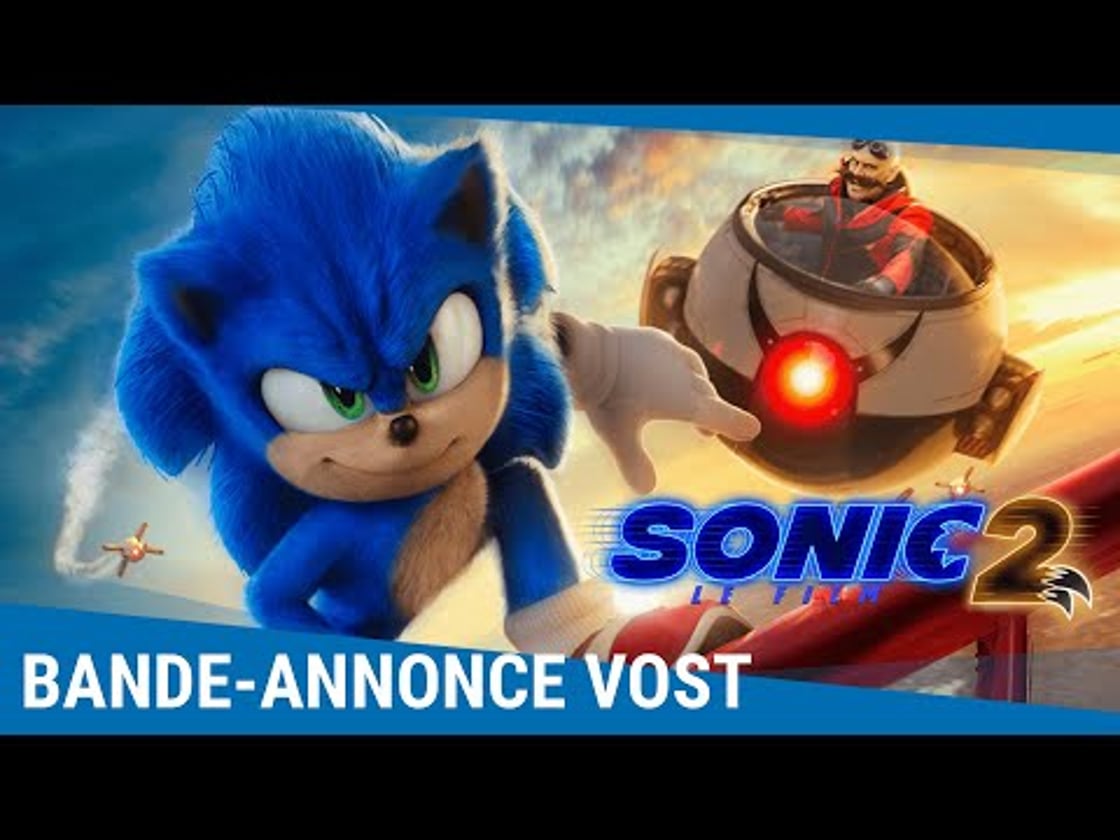 Bande annonce de SONIC 2 LE FILM (VOST)