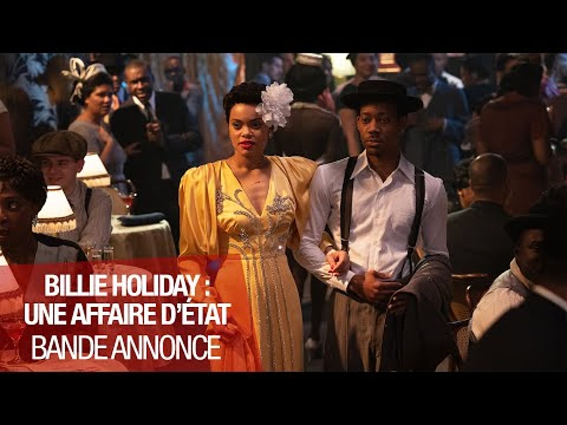 Bande annonce de BILLIE HOLIDAY, UNE AFFAIRE D'ÉTAT (VOST)