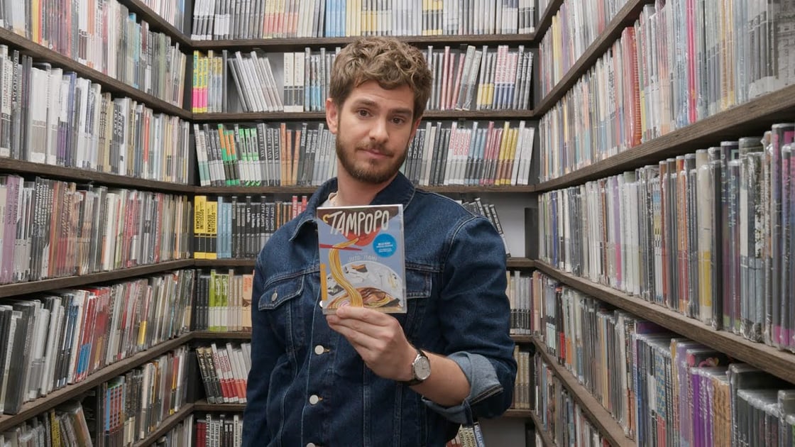 Interview d'Andrew Garfield chez Criterion