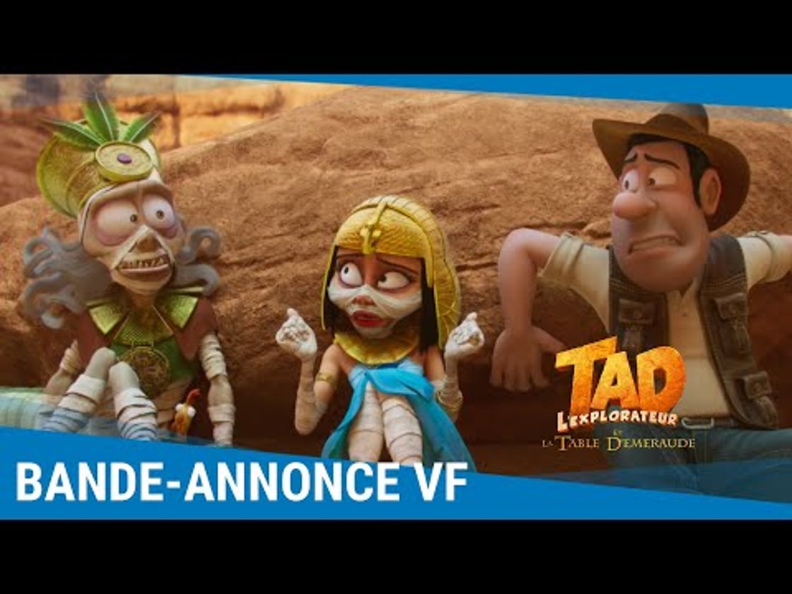 Bande annonce de Tad l'explorateur et la table d'émeraude (VF)