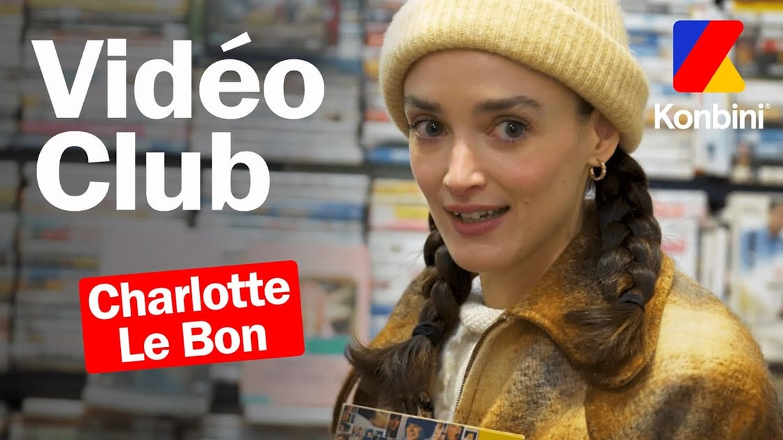 Interview de Charlotte Le Bon chez Konbini Video Club