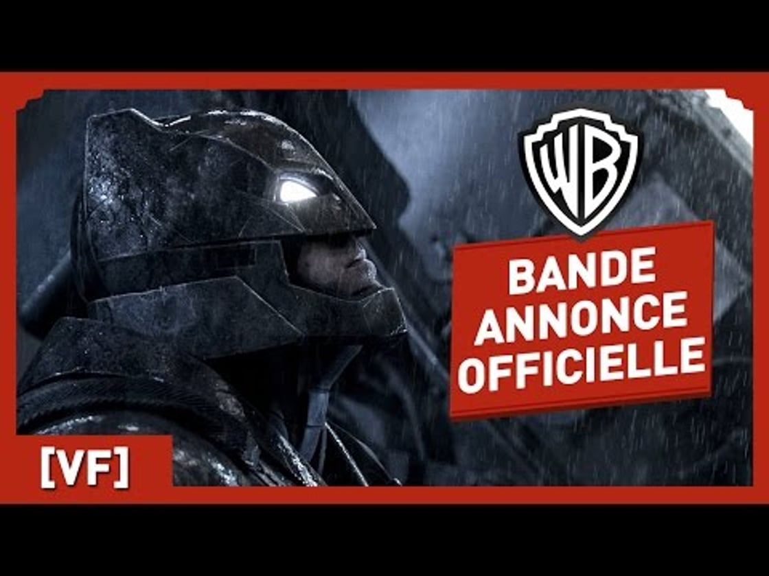 Bande annonce de Batman V Superman : L'Aube de la Justice (VF)