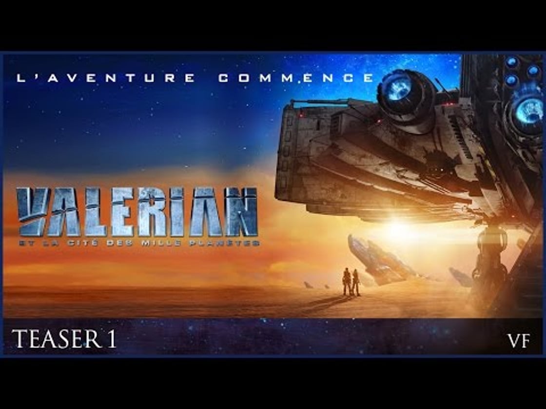 Bande annonce de VALERIAN (VF)