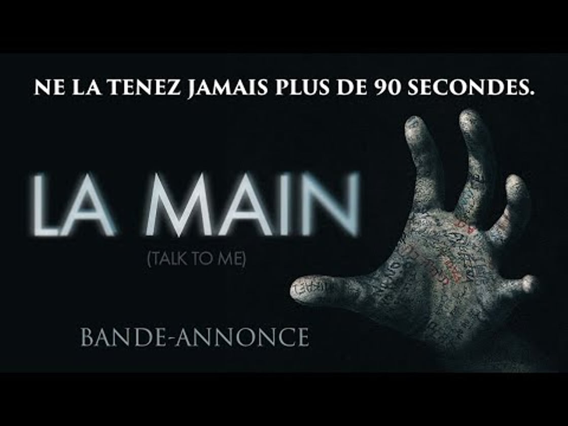Bande annonce de LA MAIN (VF)