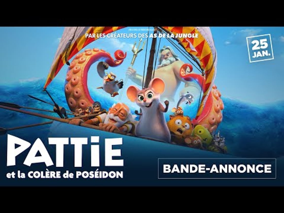 Bande annonce de Pattie et la colère de Poséidon