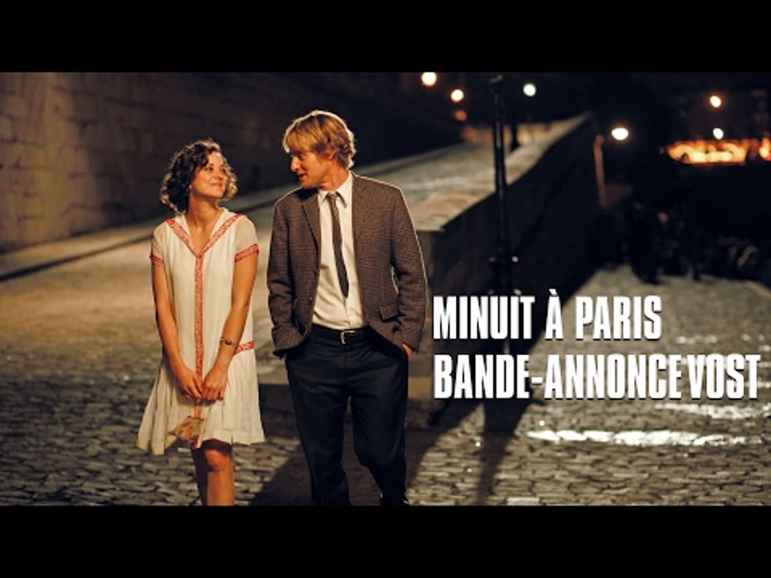 Bande annonce de Minuit à Paris (VOST)