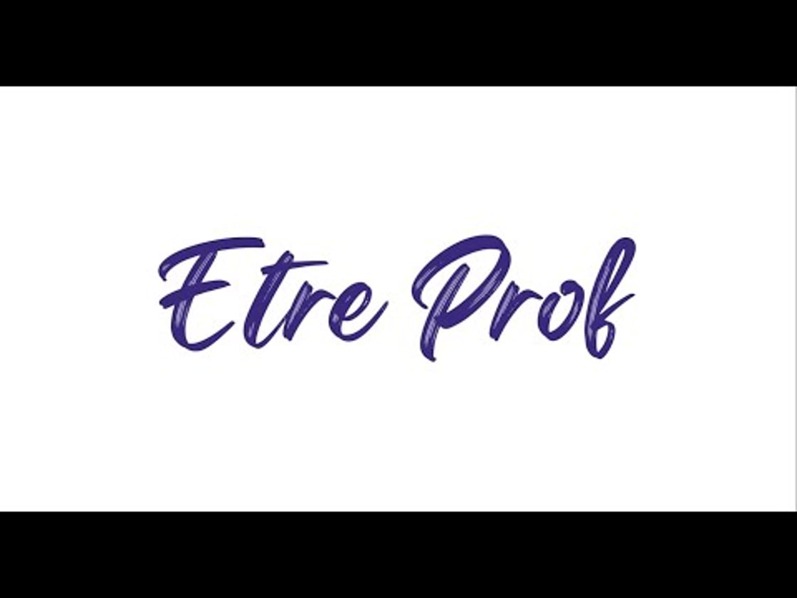 Bande annonce de ÊTRE PROF