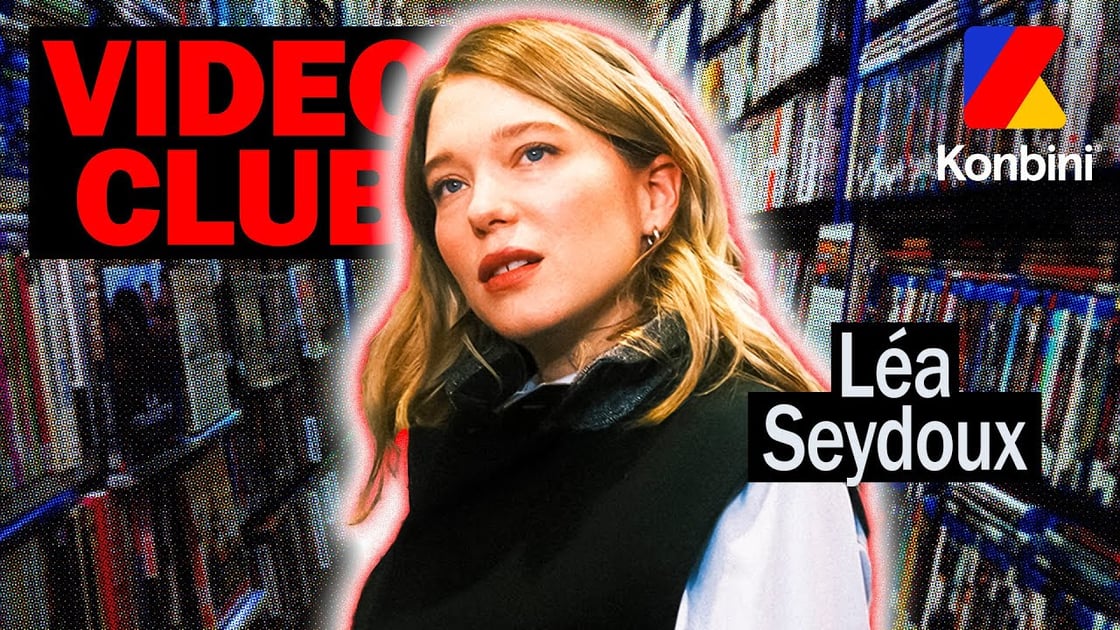 Interview de Léa Seydoux chez Konbini Video Club