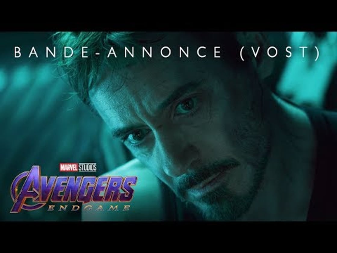 Bande annonce d'Avengers : Endgame (VOST)