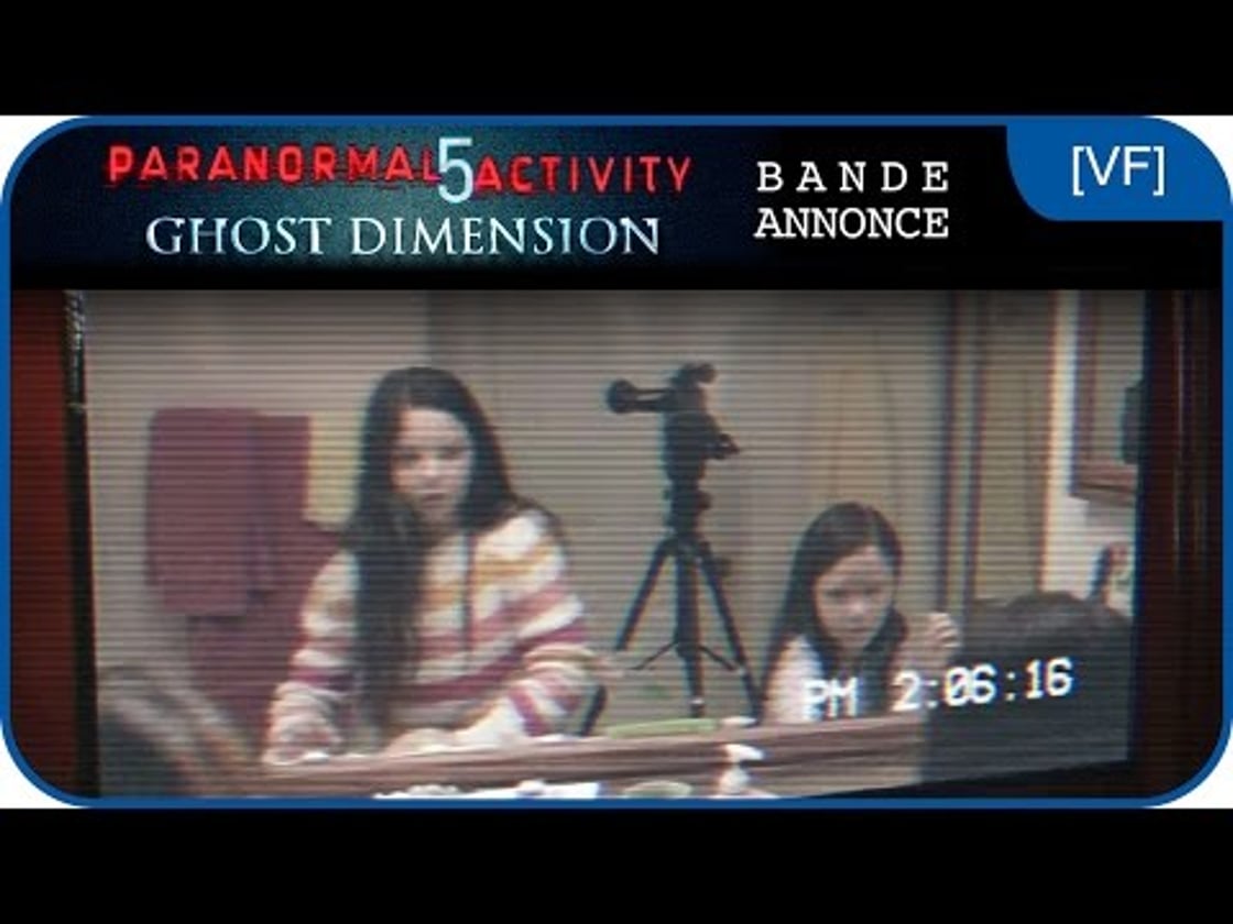 Bande annonce de PARANORMAL ACTIVITY 5 GHOST DIMENSION (VF)
