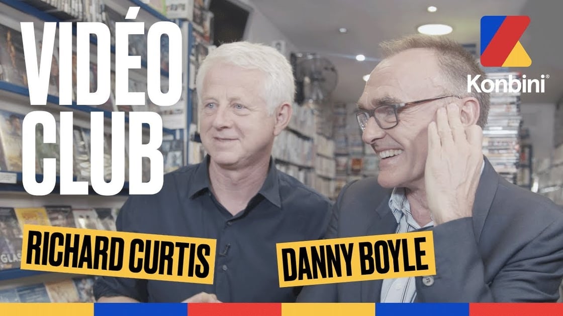Interview de Danny Boyle et Richard Curtis chez Konbini Video Club