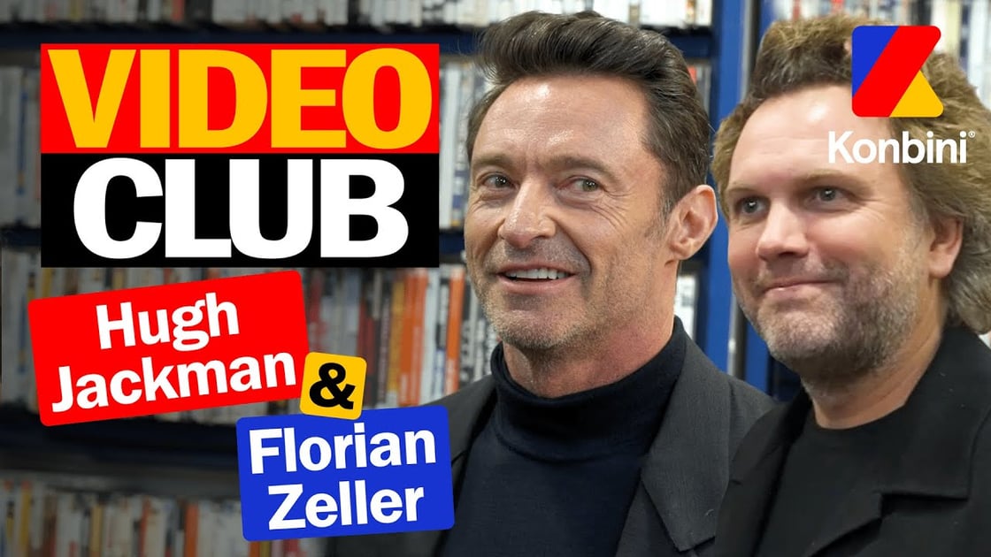 Interview de Hugh Jackman et Florian Zeller chez Konbini Video Club
