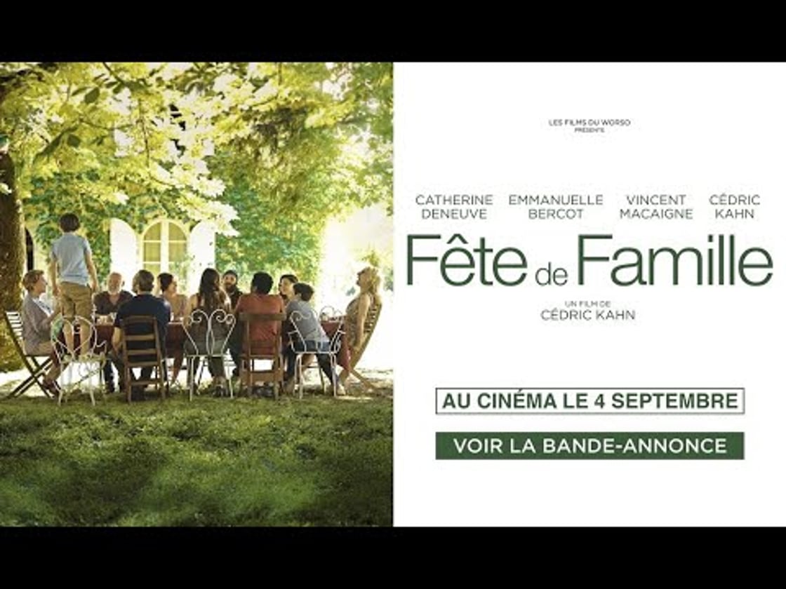 Bande annonce de FÊTE DE FAMILLE