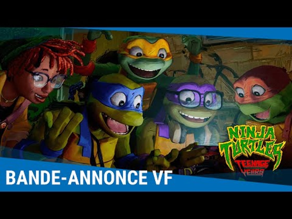 Bande annonce de Ninja Turtles - Teenage years (VF)