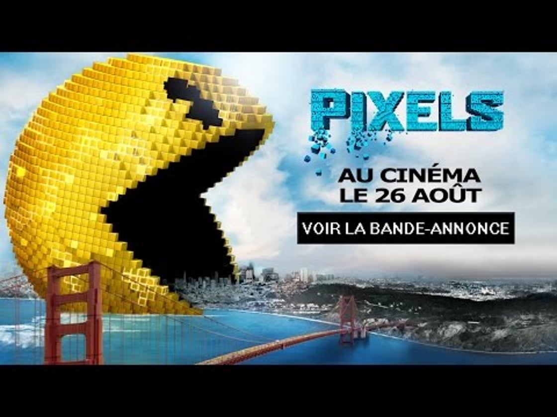 Bande annonce de Pixels (VF)