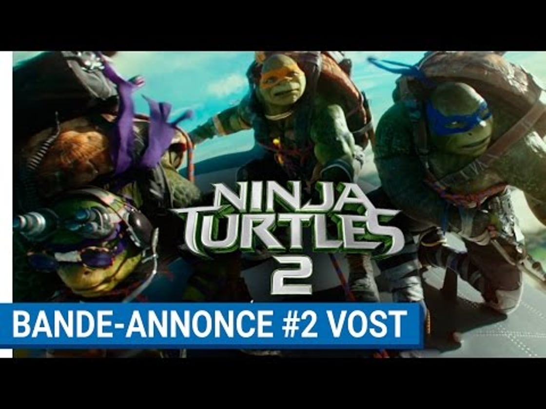 Bande annonce de NINJA TURTLES 2 (VOST)