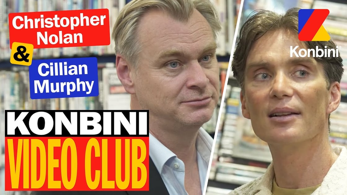 Interview de Christopher Nolan et Cillian Murphy chez Konbini Video Club